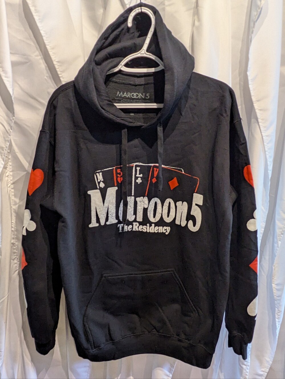 16 Maroon 5 Las Vegas Residency M5LV Concert Hoodie Size Medium